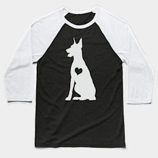 Adore Dobermans Baseball T-Shirt